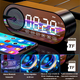 thumbnail image 4 of Reloj digital led despertador con altavoz bluetooth y radio Belug,  Negro, 4 of 5
