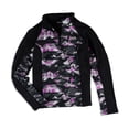 thumbnail image 1 of Fila Womens 1/4 Zip Fleece Jacket, Black, Medium, 1 of 1