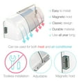 thumbnail image 3 of Home Intuition Air Vent Deflector Adjustable Magnetic for Sidewall and Ceiling Registers and Vents, 4 Pack, 3 of 8