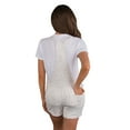 thumbnail image 6 of Women's Concepts Sport Cream Chicago Cubs Montana Hacci Knit Romper Overalls, 6 of 6
