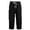 Black, variant on JIAYUE Women Sweatpants Solid Color Elastic Drawstring Waist Side Pockets Wide Leg Long Pants for Daily Casual Wear