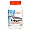 (4 Pack) Doctor's Best Sustained Plus Immediate Release L-Arginine, Non-GMO, Vegan, Gluten Free, Soy Free, 500 mg, 120 Bilayer Tablets