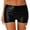 Black, variant on Jowowha Women’s Glossy Stretchy Dance Bottoms Metallic Shorts Athletic Yoga Gym Fitness Shorts Red M