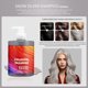 thumbnail image 2 of Liquidación de champú 500 ml Cera para el cabello Color duradero Cera para el cabello Coloración natural para peinados para hombres Mujeres Fiesta Cosplay Liquidación, 2 of 5