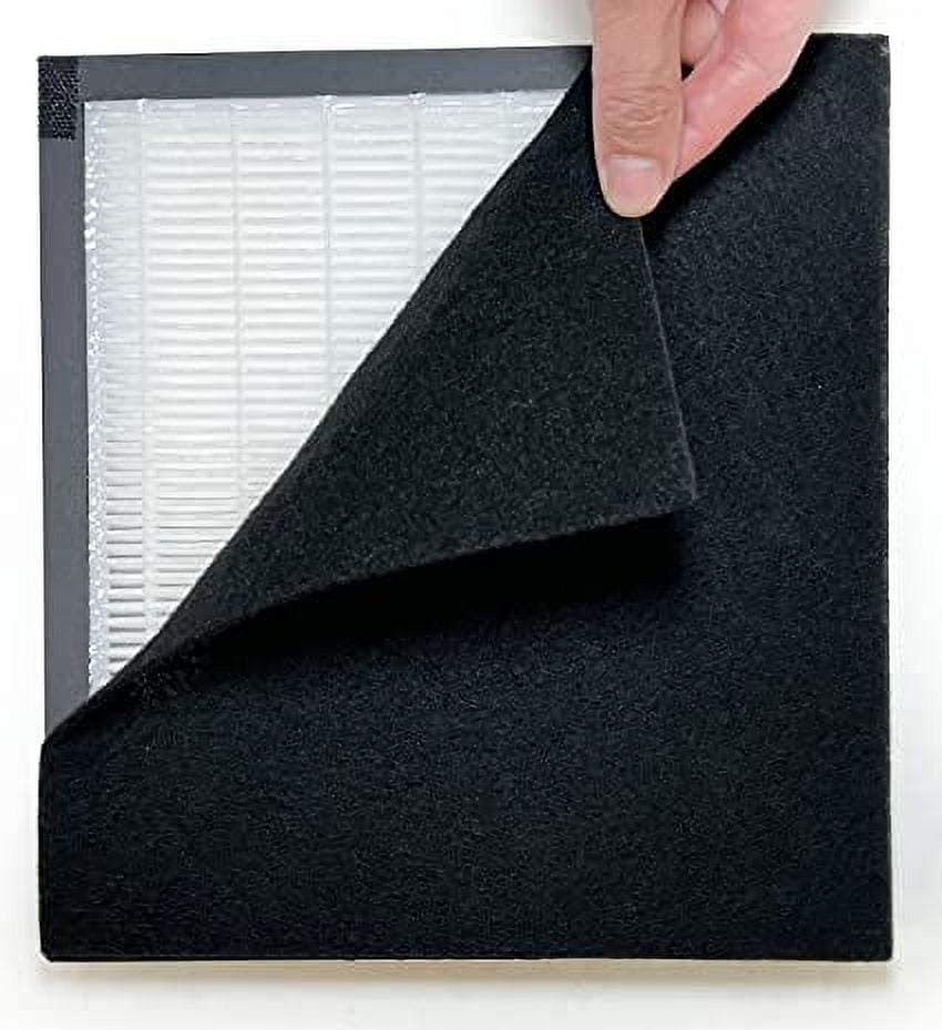 Nispira True HEPA with Activated Carbon Pre Filter Replacement WK01234QPC For Oreck Airvantage WK10002QPC, Plus Pet WK10052QPC Air Purifiers 4 Pack