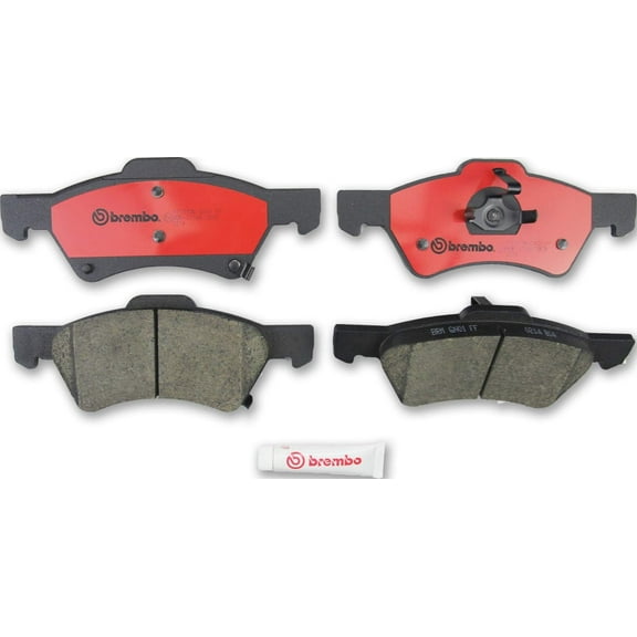 Brembo P11015N NAO BRAKE PADS Fits select: 2004-2007 DODGE GRAND CARAVAN SXT, 2004-2007 CHRYSLER TOWN & COUNTRY TOURING