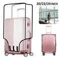 thumbnail image 2 of Lieonvis Clear Suitcase Cover Protectors,luggage cover,Travel Luggage Sleeve Protector,Transparent Luggage Cover Waterproof Wheeled Suitcase Dust Cover20/22/24 Inch, 2 of 11