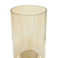 thumbnail image 6 of DecMode Gold Aluminum Metal Single Candle Hurricane Lamp, 6 of 9