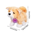 thumbnail image 2 of Juguete eléctrico de peluche para perros que caminan y mueven la cola para niños, 2 of 2