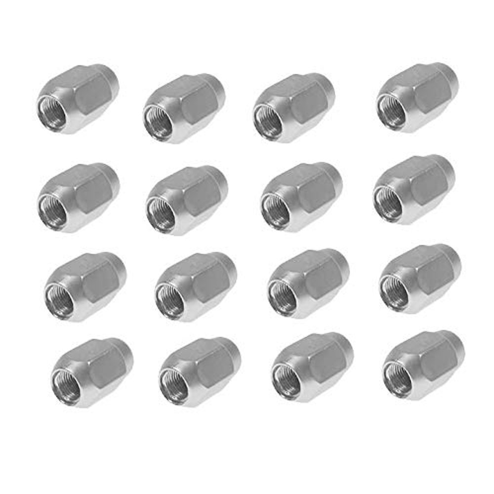 Set of 16 Chrome Golf Cart Lug Nuts (Yamaha/GEM (Metric, 12MM1.25
