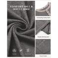 thumbnail image 5 of COOFANDY Mens Henley Short Sleeve Classic Lightweight Tee Shirt 4 Button Fashion Pullover T-Shirts Casual Henley Shirts, 5 of 6