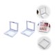 thumbnail image 4 of TABLETREANDS 2Ud Caja Para Manicuría Con Tapa Fácil, Transparente Y Resistente Para Pequeños Objetos, 4 of 8