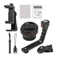 thumbnail image 4 of Mistaha Versatile Handheld Camera Stabilizer Rig Kit with Dual Hot Shoe Mounts, 1/4-inch Screw, Bluetooth Shutter Remote, Phone Holder, Macro Lens, and Accessories, 4 of 6