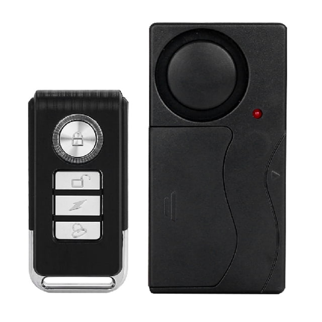 Alarma Alarma de bicicleta de 110dB Sensor de movimiento de vibración inalámbrico Sensores de seguri Tomshoo Alarma