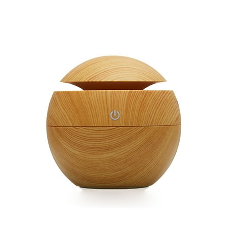 

ABIDE Yihaifu 130ml Wood Grain LED Lights ABS aromatherapy humidifier Aromatherapy Air Humidifier USB Ultrasonic Essential Oil Diffuser