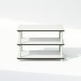 thumbnail image 5 of Furinno Just 3-Tier Toolless Multipurpose Printer Stand Display Storage Shelf, White w/White Tube, 5 of 6