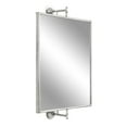 thumbnail image 1 of Kate and Laurel Darbridge Rectangle Pivot Mirror, Silver 20x31, 1 of 11