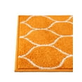 thumbnail image 6 of Unique Loom Trellis Frieze Collection Area Rug - Rounded (9' x 12' 2" Rectangle Orange/Ivory), 6 of 7