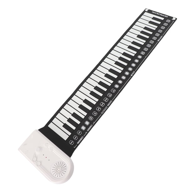 Juguete Portátil 49 Teclas Teclado Electrónico Mano Enrollable Piano Para Niños Principiantes