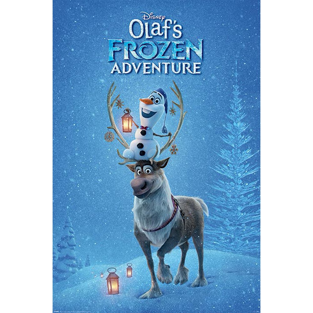 Olaf's Frozen Adventure - Disney Movie Poster / Print (Regular Style