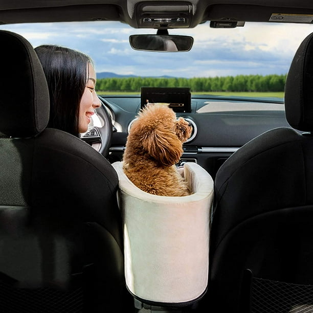 Small Dog Cat Booster Seat Puppy Travel Car Carrier Bed ON Car