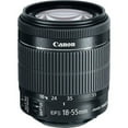 thumbnail image 3 of Canon EOS T6s DSLR Camera Bundle with Canon EF-S 18-55mm f/3.5-5.6 IS STM Lens + Canon EF-S 55-250mm f/4-5.6 IS STM Lens + 500mm f/8 Preset Lens - International Model (International Version), 3 of 4
