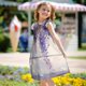 thumbnail image 5 of Balery Lavender Blooms Window Camisón de princesa para niñas, pijama de algodón con mangas abullonadas, suave y bonito.-X-Large, 5 of 6