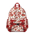 thumbnail image 3 of Lightweight Student Backpack with Fresh Strawberry and Berry Patterns Spacious School Book Bag for Student and Students Perfect for Back to School and Travel, 3 of 6