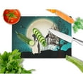 thumbnail image 2 of Caroline's Treasures Halloween Scary Smooth Fox Terrier Glass Cutting Board Large, 2 of 2