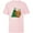 Soft Pink, variant on Star Wars Wicket Ewok Christmas Holiday Yuletide Yub Nub - Short Sleeve T-Shirt for Kids - Customized-Athletic Heather