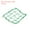 Green, variant on Uxcell 15x15" Extendable Motorcycle Cargo Net Luggage Debris Tie Down Net with Hooks Red 2 Pack