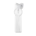 thumbnail image 6 of Z-Lite Contour 25" Modern Steel Wall Sconce in Glossy White, 6 of 9