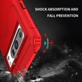 thumbnail image 2 of Dteck Case for Google Pixel 9 Pro XL,Shockproof Rubber Military Grade Drop Protection Kickstand Case Slide Camera Protective Cover, Red, 2 of 11