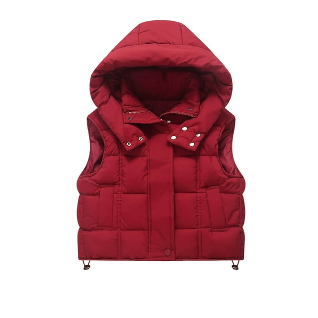 Children Winter Vest Sleeveless Casual Underneath Padded