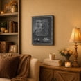 thumbnail image 3 of 25th Anniversary Frame, Silver Wedding Poem Wall Keepsake for Couple, 3 of 8