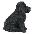 thumbnail image 5 of Dog Statue-Sitting Black Cockapoo Dog Garden Statue, Garden Decoration, Memorial Home Decor, 5 of 5