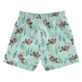thumbnail image 7 of FORMRS Boys Swim Trunks Quick Dry Mesh Lining Beach Boardshorts, Sizes XS-XL, Green Otters Pattern, 7 of 7