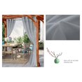 thumbnail image 5 of 1PC Curtain Modern Simple Waterproof Solid Color Trilon Transparent Perforated Sunscreen Antiple UV Curtain Fabric, 5 of 5