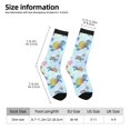 thumbnail image 2 of Balery Colorful Sea Turtle Pattern Crew Socks Unisex– Soft & Breathable Socks for Men & Women, One-Size Fits Most (US 5-11), Comfortable & Durable for Daily Wear, 2 of 6