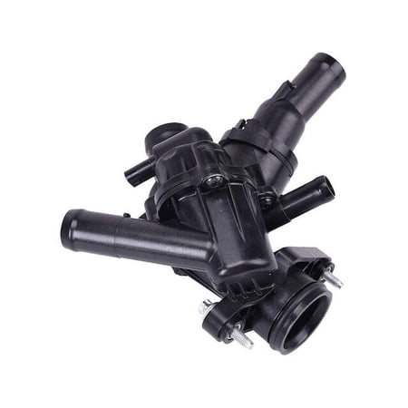 Engine Coolant Thermostat Housing Assembly - Compatible with 2015 - 2018 Mercedes-Benz GLA250 2.0L 4-Cylinder 2016 2017