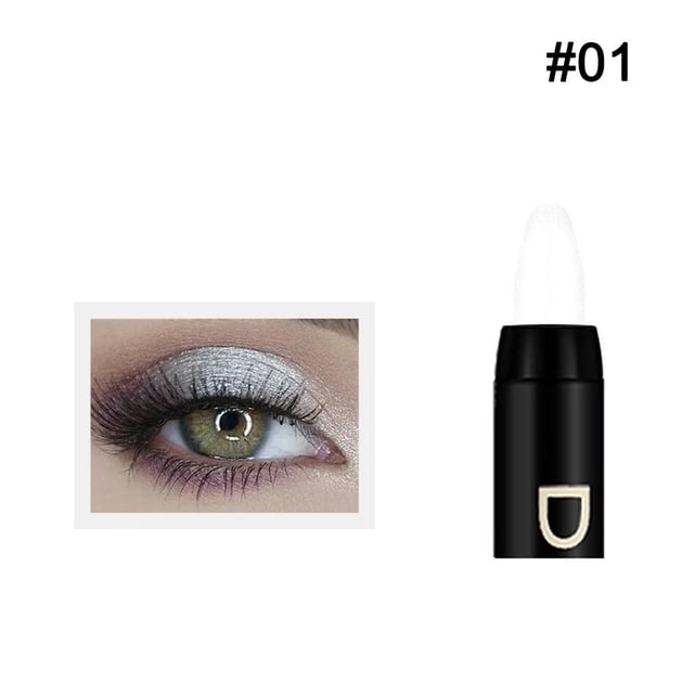 Waterproof Glitter Eyeshadow Stick, Long-lasting Rotating Eye Makeup Crayon, Shimmer Cream Shadow for Daily Wear & Compact Design, Multi-Color Options