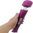 thumbnail image 4 of SUTENGDA Wired Powerful Handheld Electric Back Massager with 10 Pulse Settings  Strong Personal Vibrations Massage for Sports Recovery  Muscle Aches  Body Pain (), 4 of 6