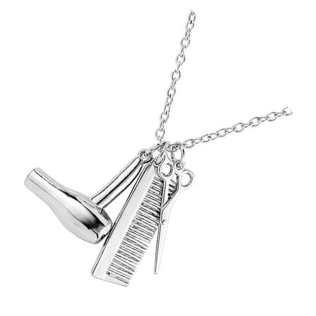 HONITANO Simple Design Necklace Silver 1Pack 23.6X1.2X0.4In