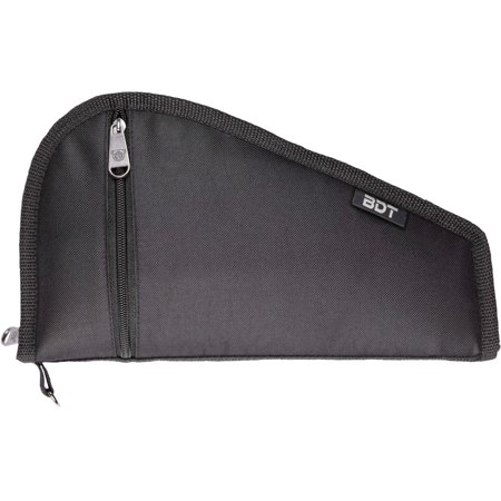Bulldog Cases & Vaults Deluxe Pistol Case w/ Pocket and Sleeve 9inx6in Black