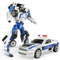 thumbnail image 1 of Robot de juguete transFormable 5 en 1 para niños, juguete de aleación de ABS, coche de equipo seguro de ciudad, helicóptero, motocicleta, avión, regalo, 1 of 4