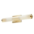 thumbnail image 2 of Hunter - Holly Grove 2-light Alturas Gold, Medium Size Vanity Light, Dimmable, Formal Style, for Bedrooms, Dining, Living Rooms - 19939, 2 of 7