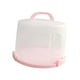 thumbnail image 5 of Porta tartas con tapa y asa, contenedor para cupcakes, caja portátil para tartas 10 en, 5 of 9