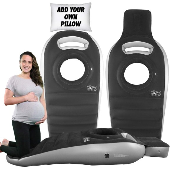 Almohada de embarazo Cozy Bump A, almohada de embarazo con tendencia a dormir