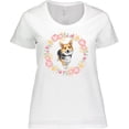 thumbnail image 3 of Inktastic Corgi Gifts for Dog Lovers Women's Plus Size T-Shirt, 3 of 5