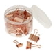 thumbnail image 4 of Paquete de 42 Clips de metal para carpetas Abrazaderas de papel Surtido Resistente Reutilizable Conveniente , oro and rosa, 19-32mm Yotijar Grapas de acero clips de la carpeta, 4 of 9